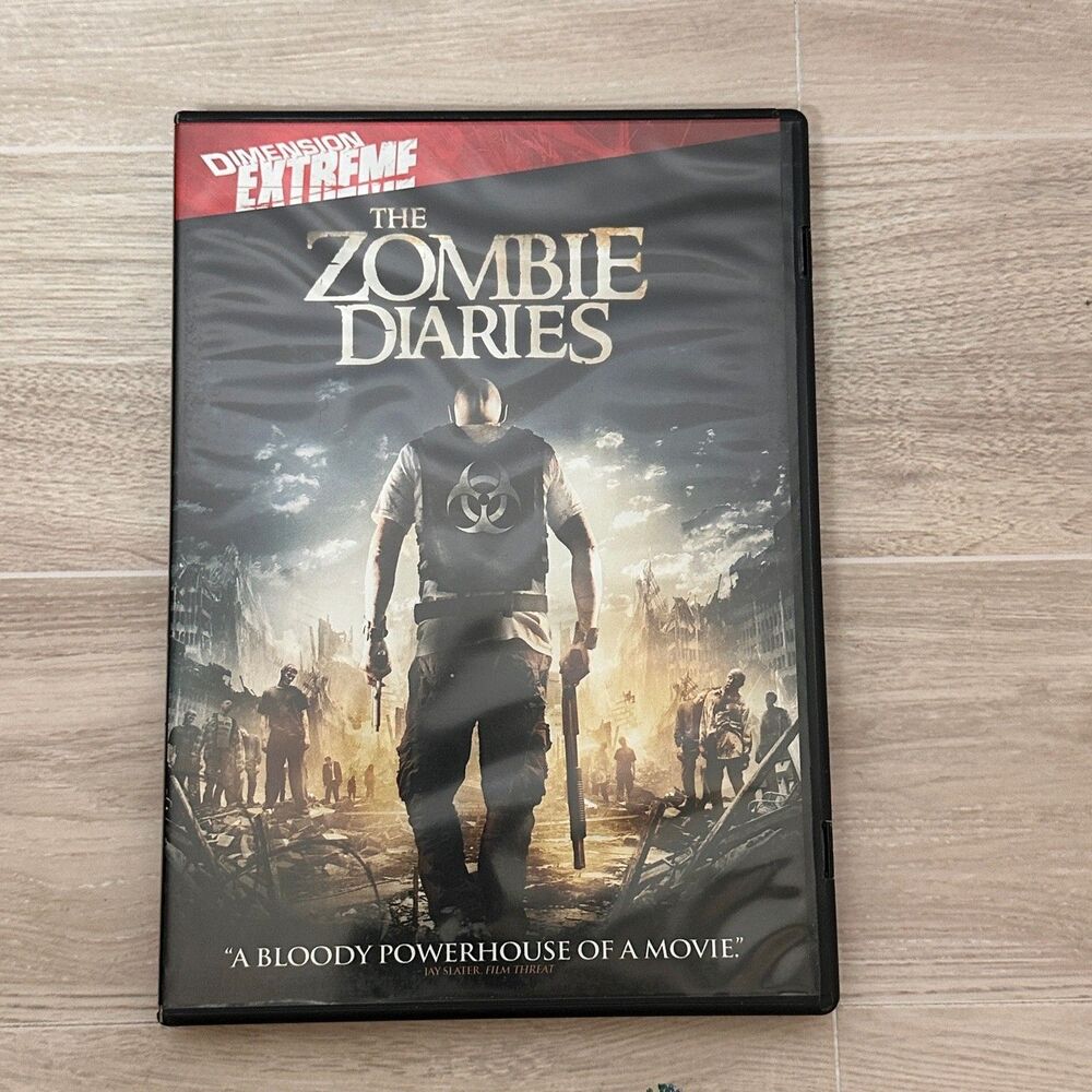 The Zombie Diaries DVD 2007 Dimension Extreme Horror Cult Movie Michael Bartlett